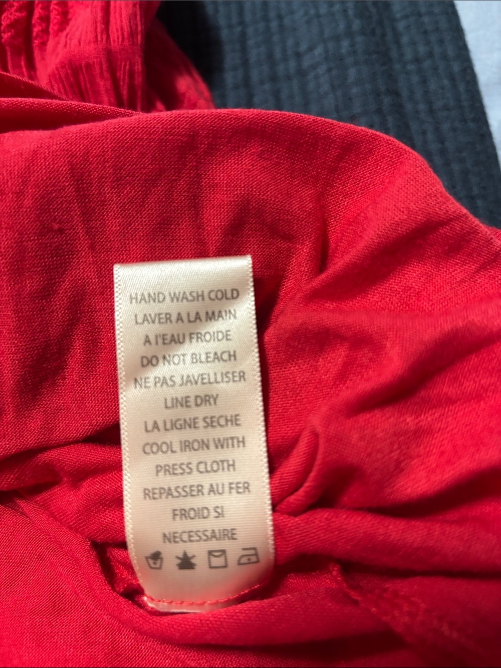 Max Studio Vibrant Red Tiered Maxi Skirt - Picture 5 of 5